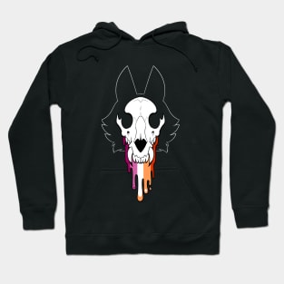 Skull Pride - Lesbian Hoodie